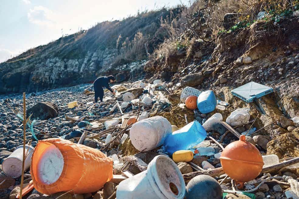 海洋プラスチック問題 イメージ