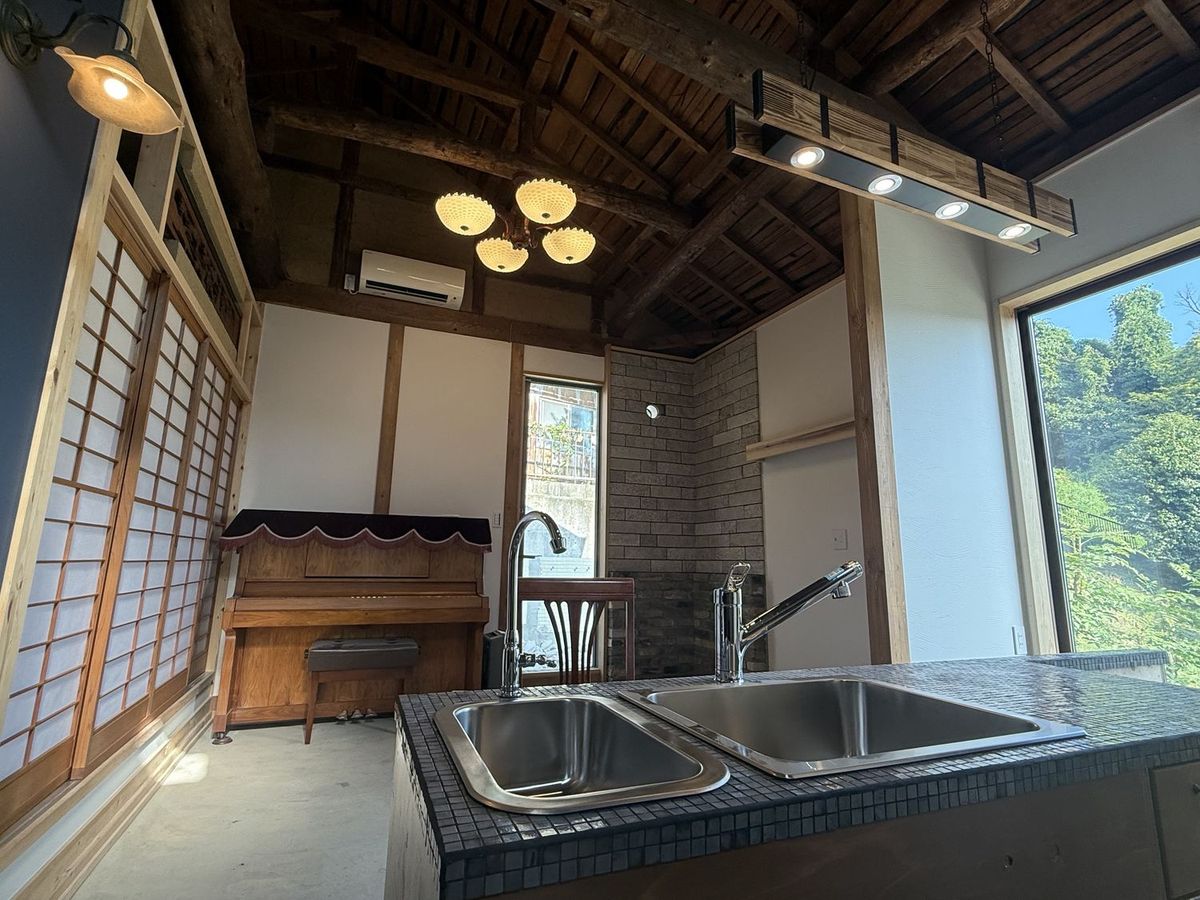 水循環型ソリューションを設置した家の中 写真