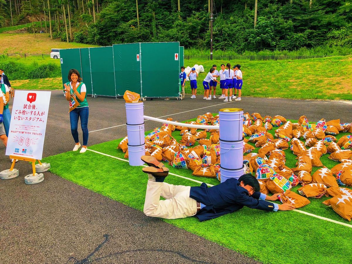 ごみ袋でトライプロジェクト