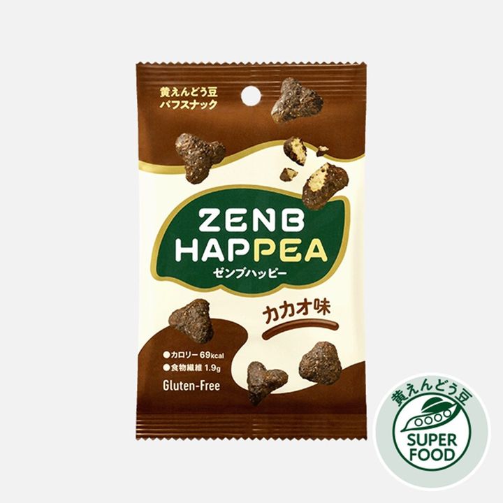 ※購入不可※【むしぱん】Sweet Pea Bフープ 豆でできたザクっと食感のパフスナック「ZENB HAPPEA」が新発売