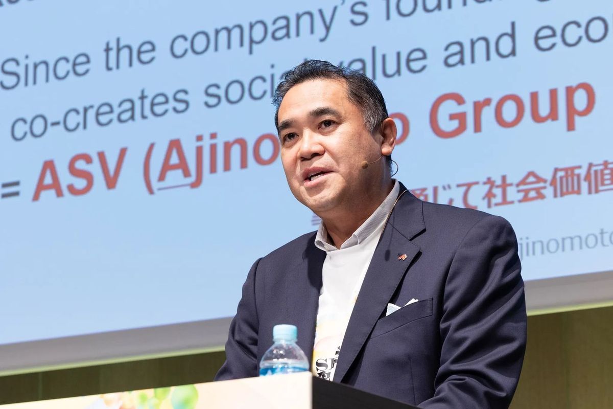 味の素株式会社 取締役 代表執行役員社長 中村茂雄氏