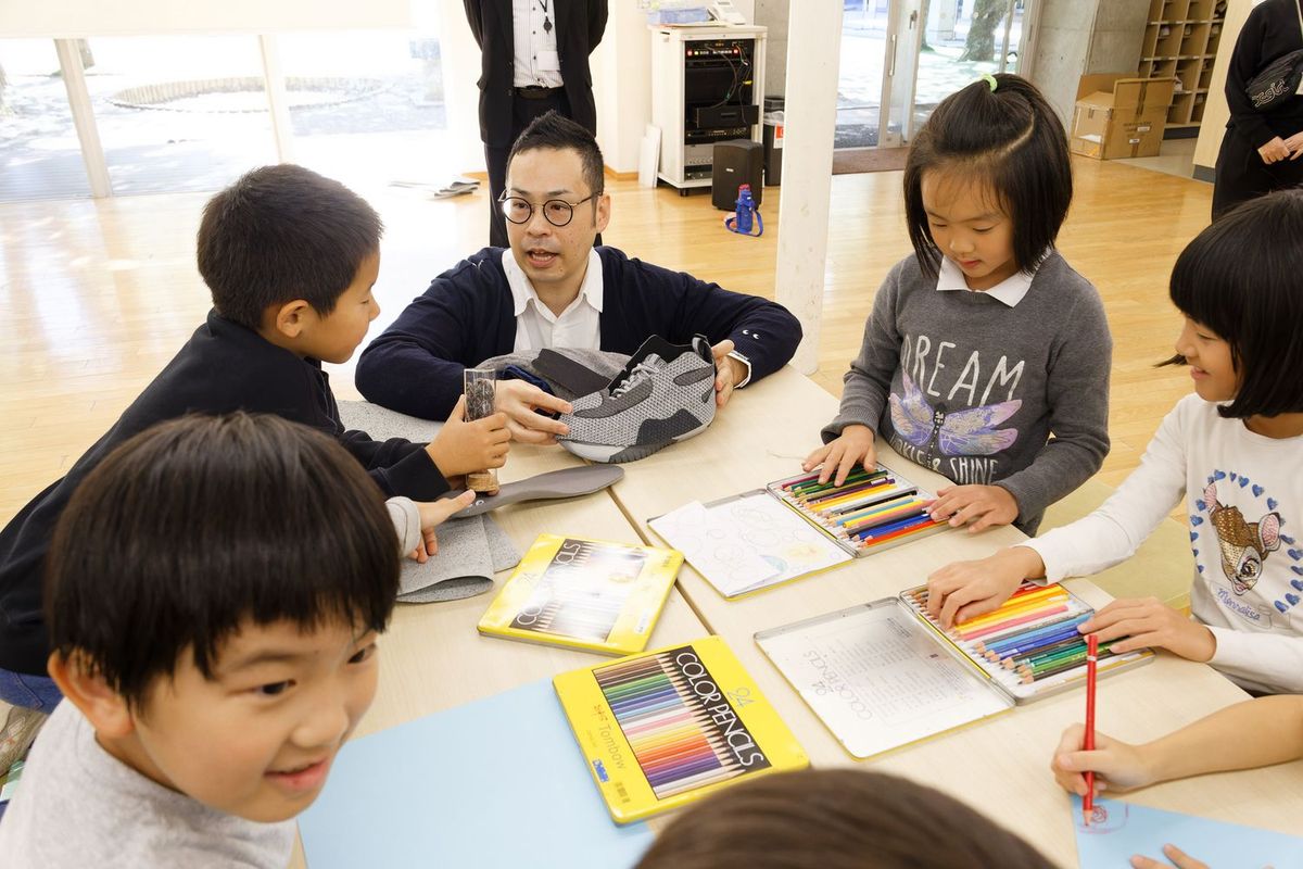 ASICS CIRCULAR LAB for KIDS イベント中写真