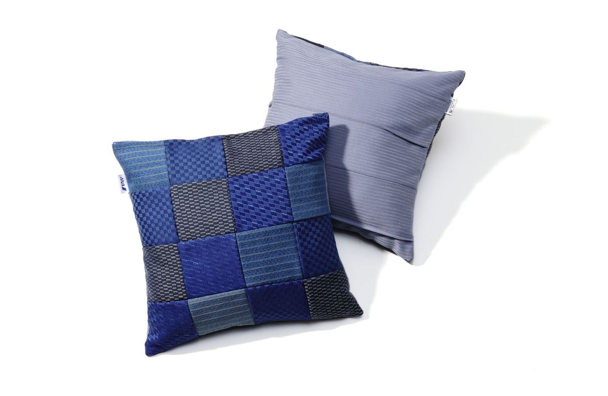 パッチワーククッションの写真