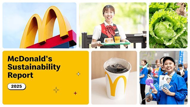 日本マクドナルド「サステナビリティレポート2025」