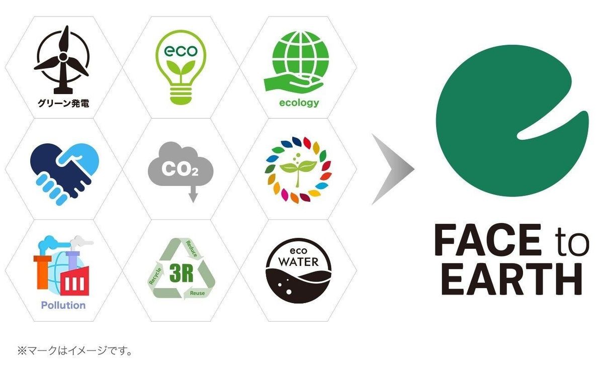 マツキヨ、「環境配慮型製品指針」を策定しPB商品に「FACE to EARTH マーク」を付与。5つの取り組みで地球の健