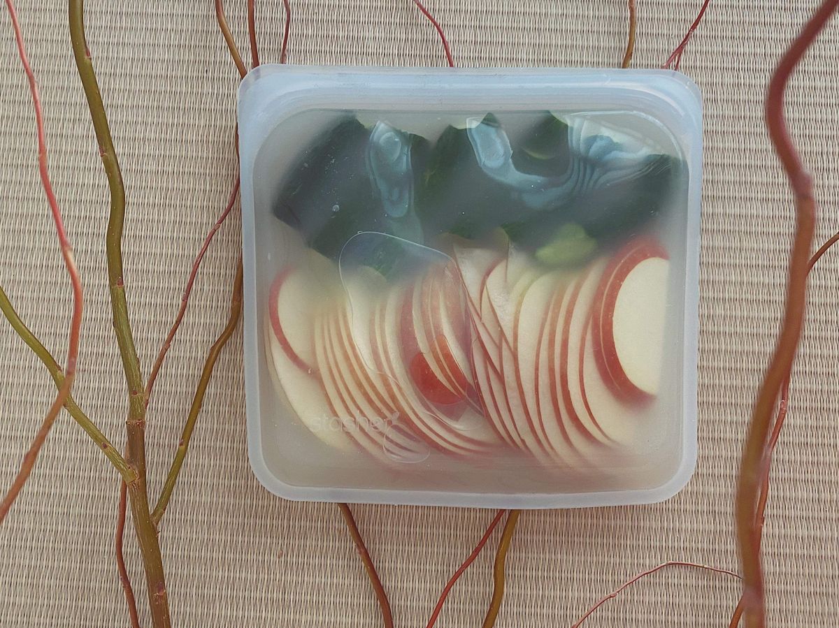 リンゴとキュウリの水キムチ