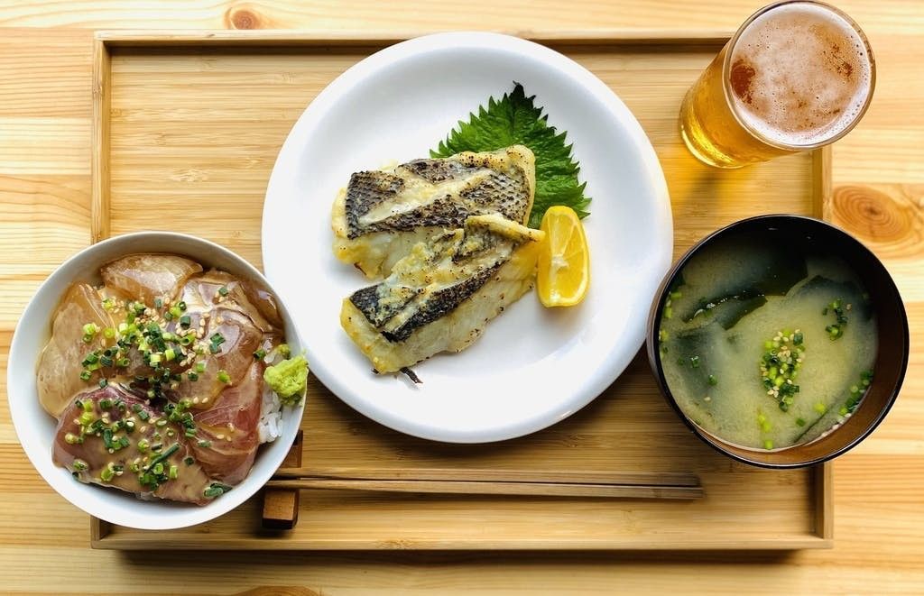Fishlle!を使った食卓の一例