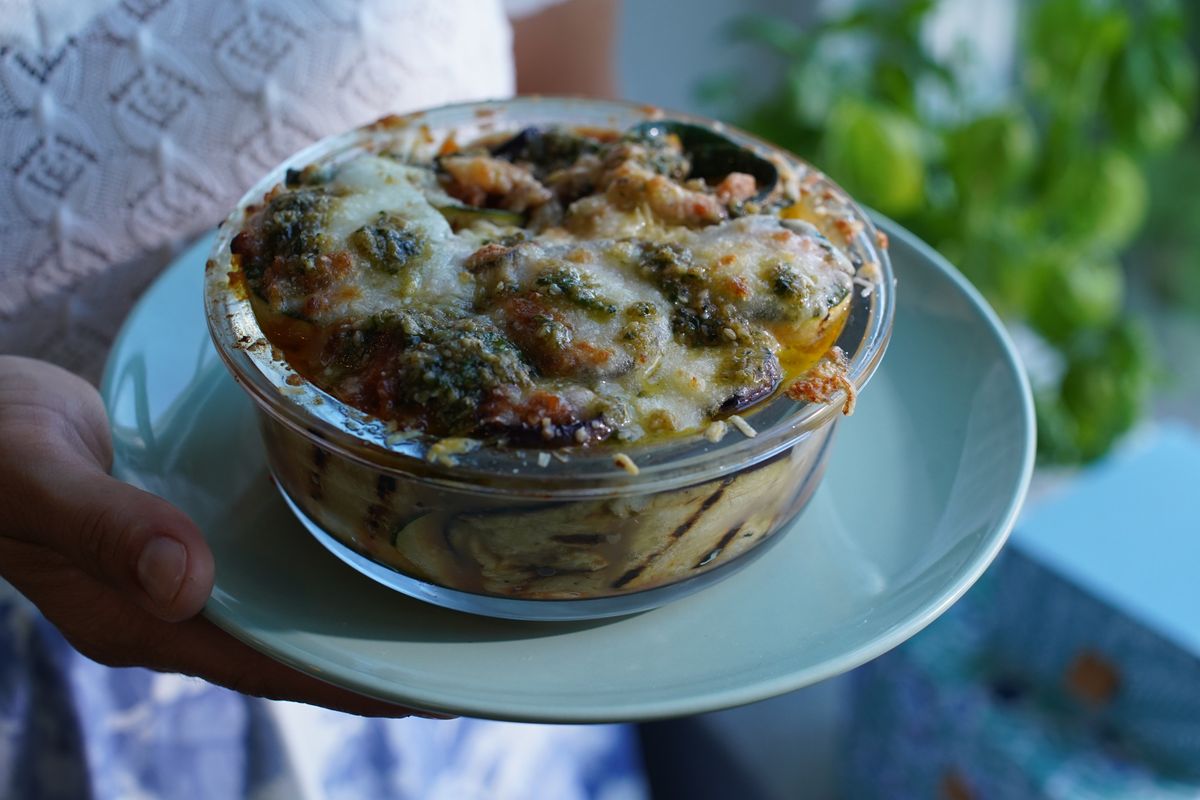 野菜の地中海風インボルティー二