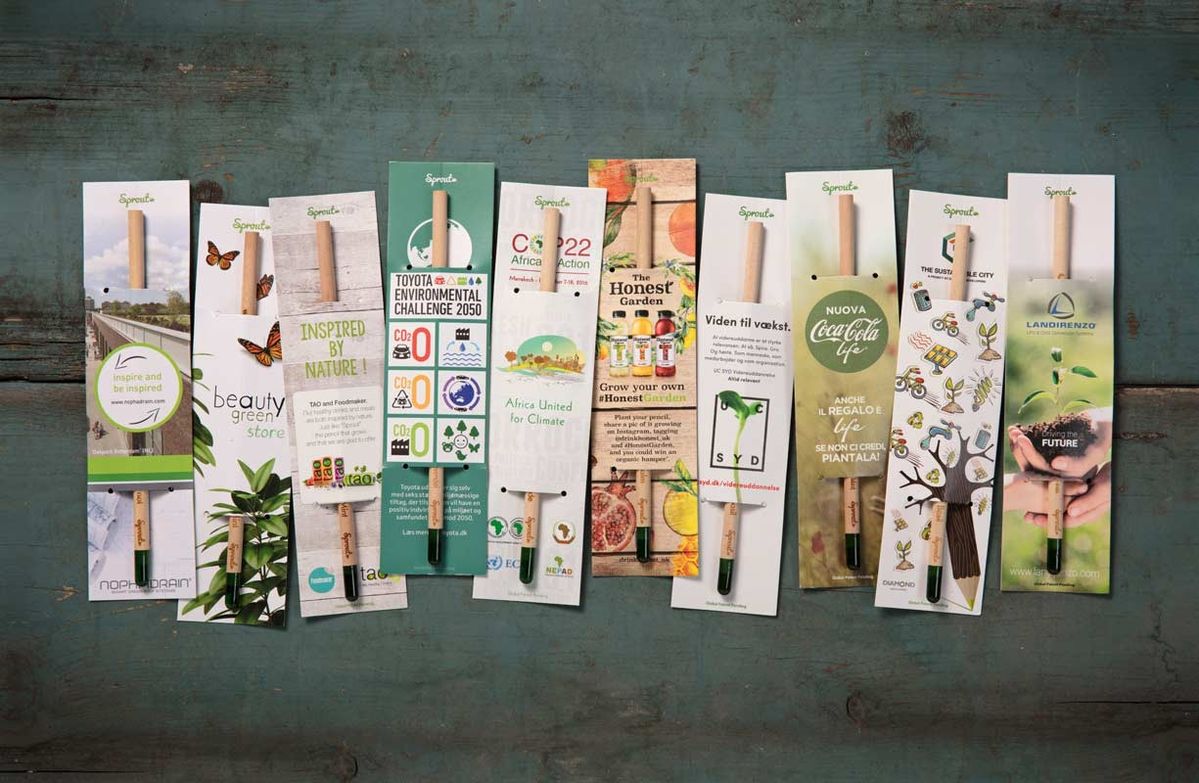 Sprout Pencilsの企業ノベルティ