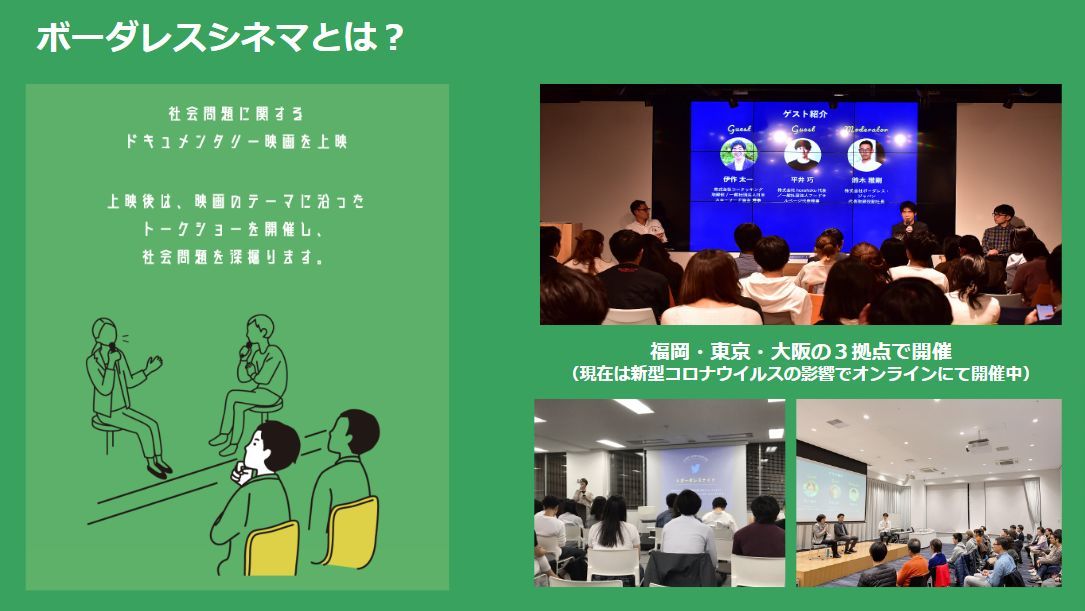 ボーダレスシネマの詳細説明