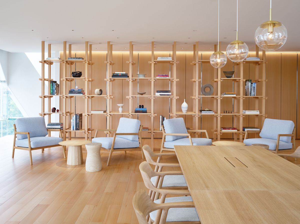 オフィススペースの内装