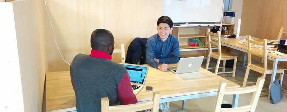 難民の人への日本語教育の様子