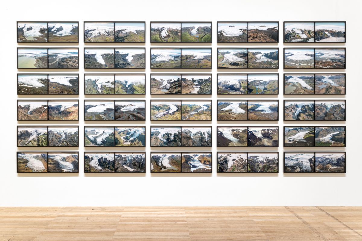 《溶ける氷河のシリーズ 1999/2019》  © 2019 Olafur Eliasson