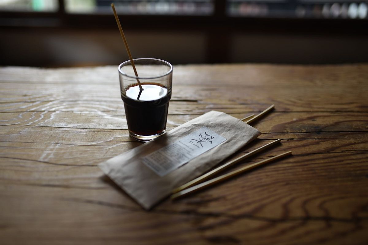 麦わらからつくった「WARAストロー」