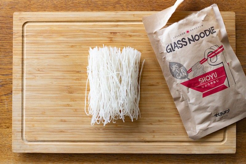 グラスヌードル麺「マイラーメン 醤油」