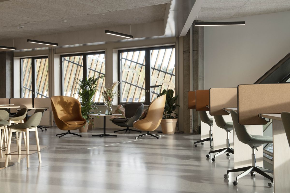 「Powerhouse Telemark」の内観①