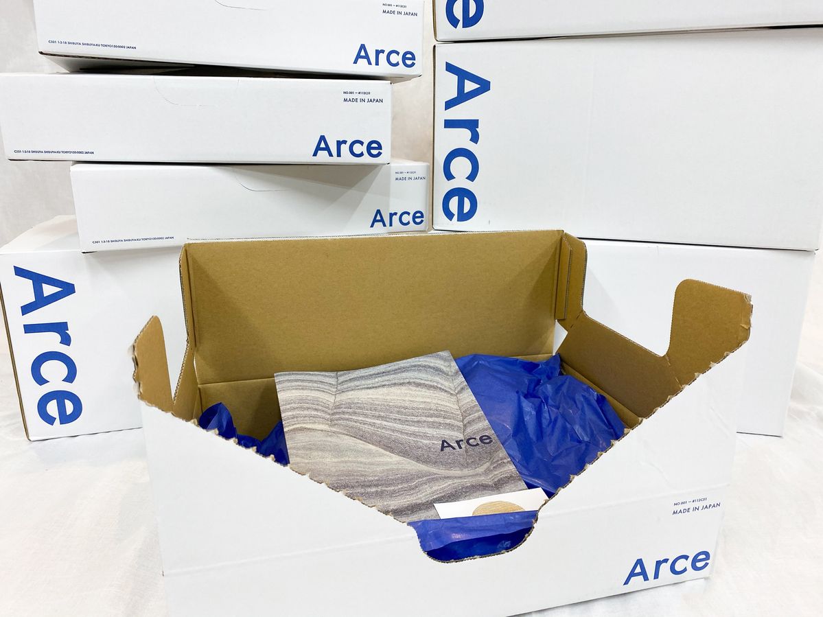 Arce（アルセ）の梱包資材