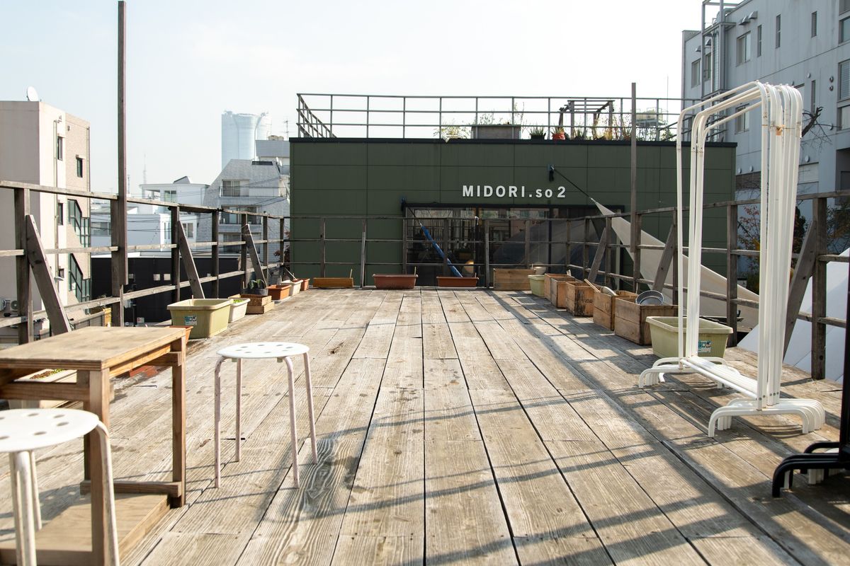 屋上のスペース