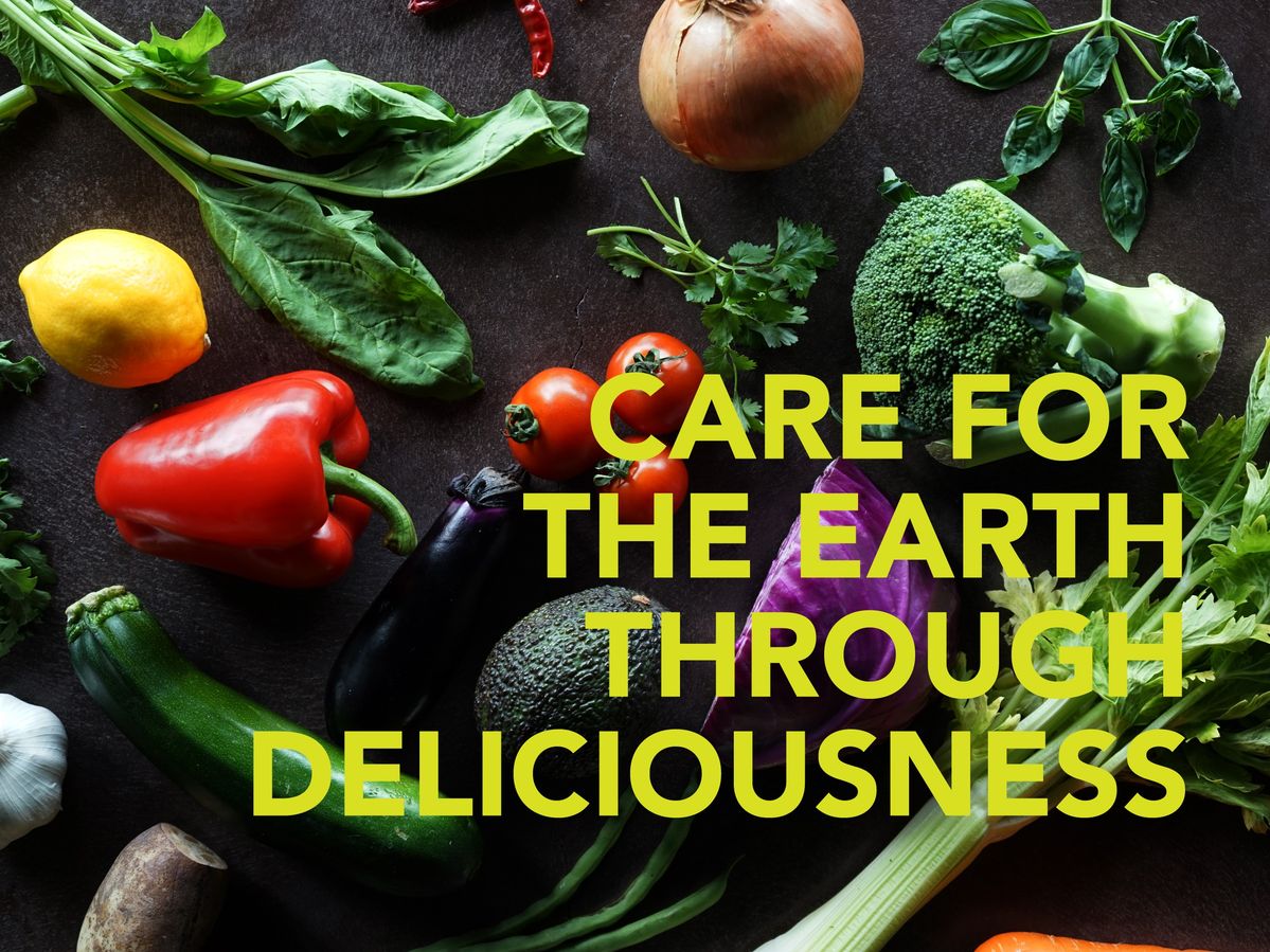 散りばめられた野菜