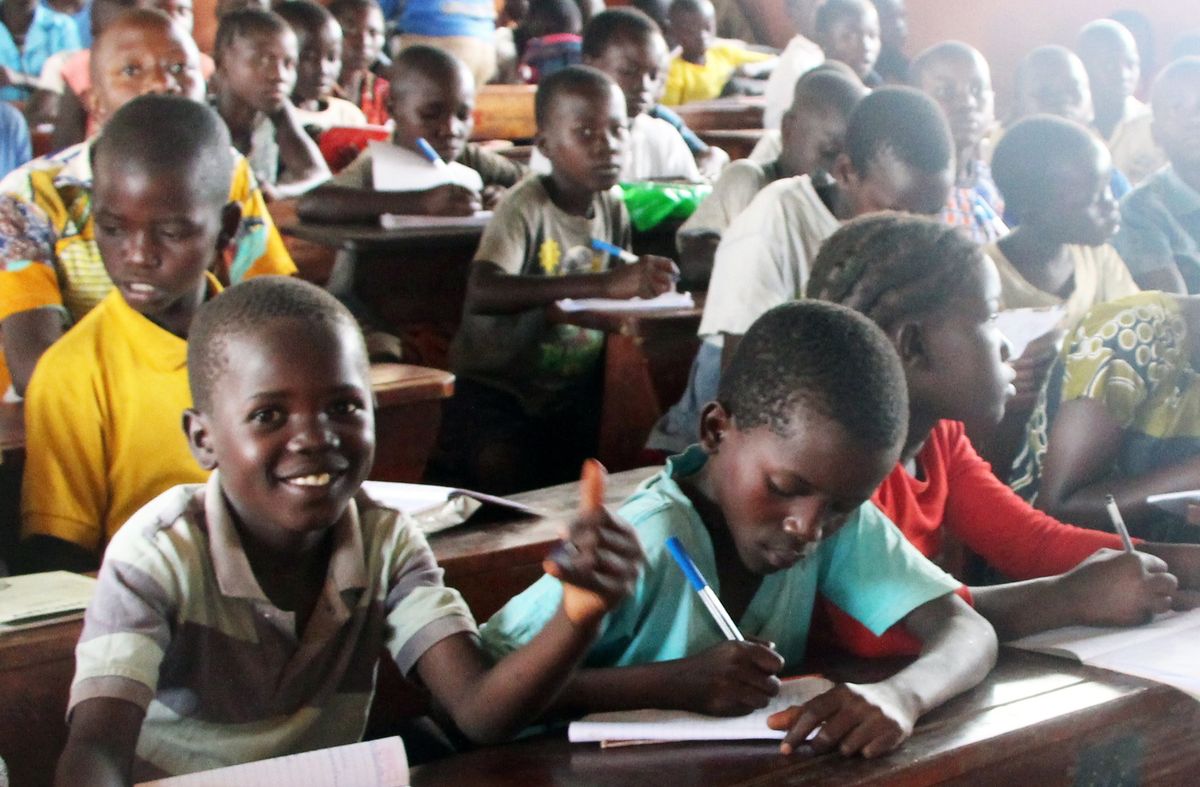 コンゴ難民の子どもたち