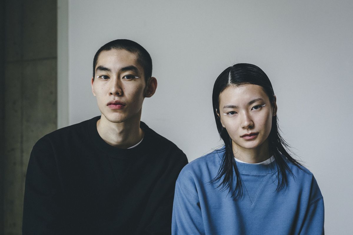 WA.CLOTHの男女のモデル