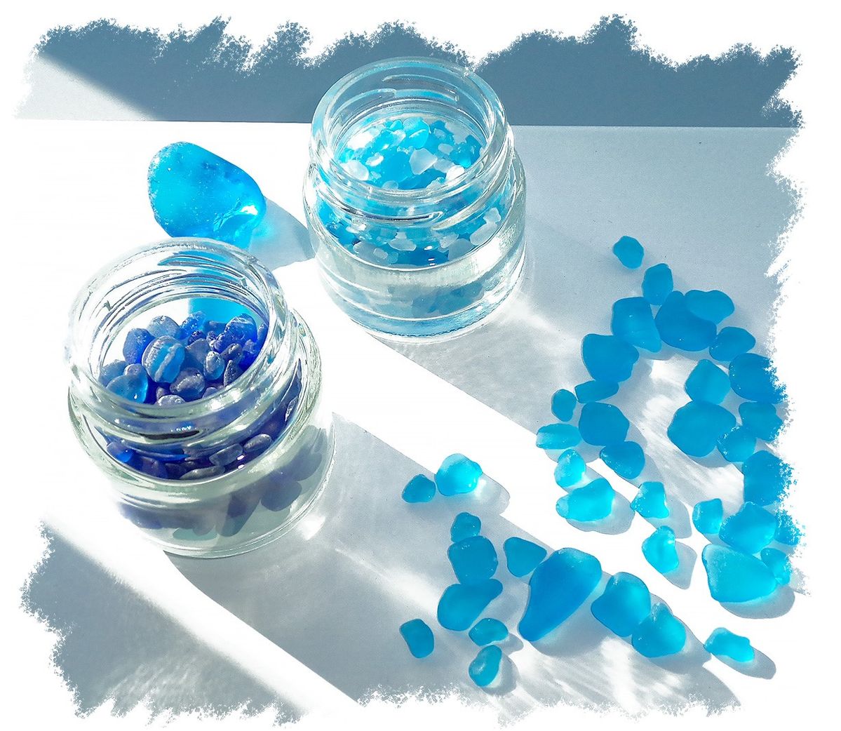 小瓶に入ったルーピース