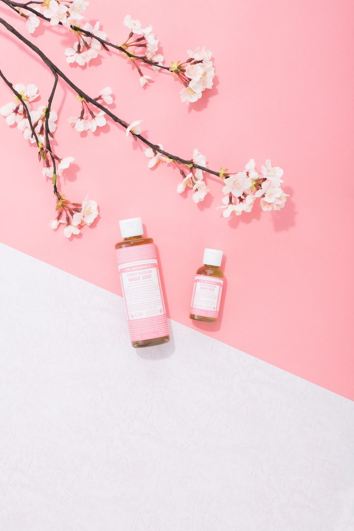 オーガニックソープ「マジックソープ」から桜の香りのお得なセットが