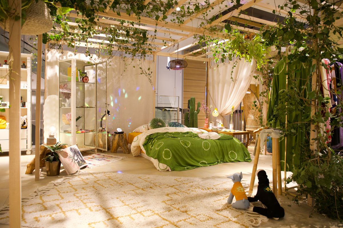 ベッドルームの外観