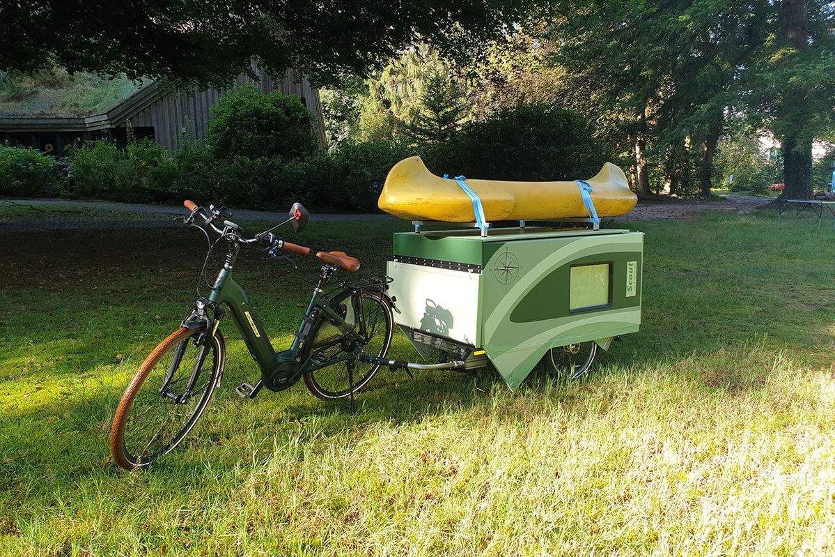 収納状態の「Scout Camper」