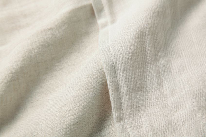 リネンコットンWガーゼ生地