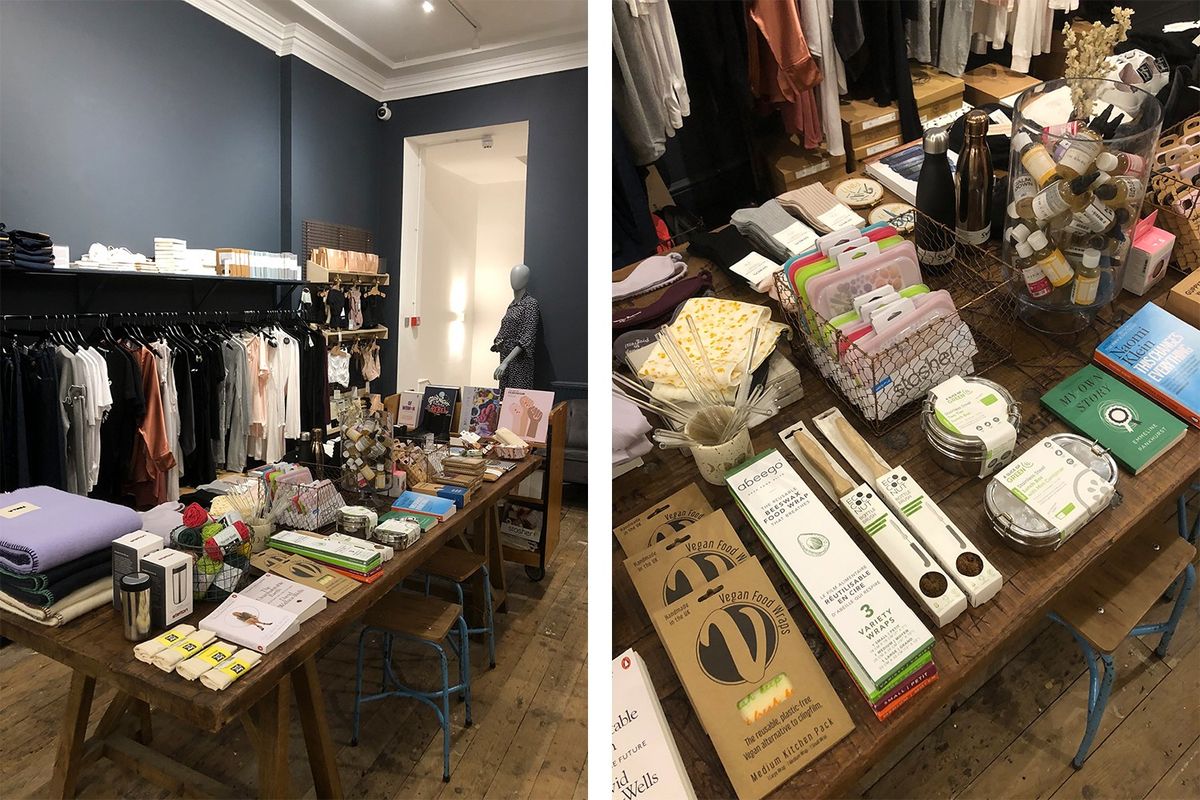 「CONTENT BEAUTY & WELLBEING」の店内の様子