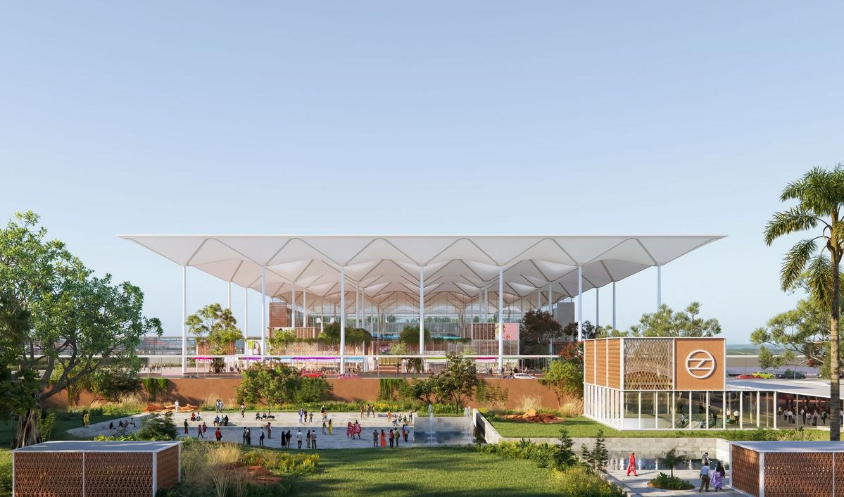 デリー・ノイダ国際空港の外観