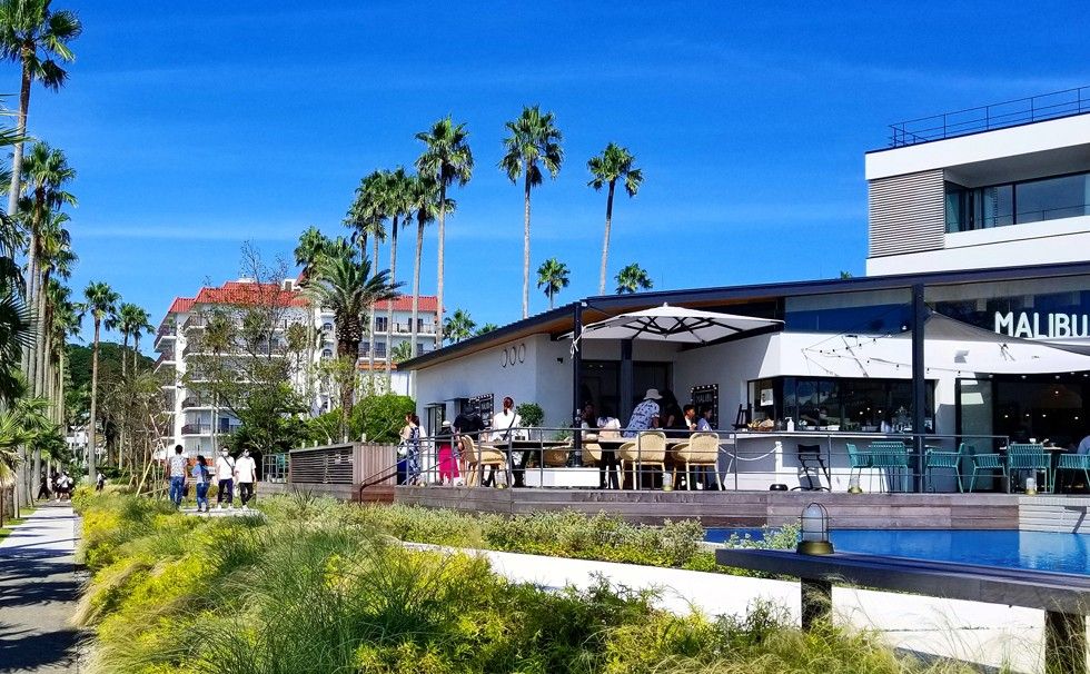 リビエラ逗子マリーナの外観